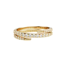 14k Flex Diamond Band