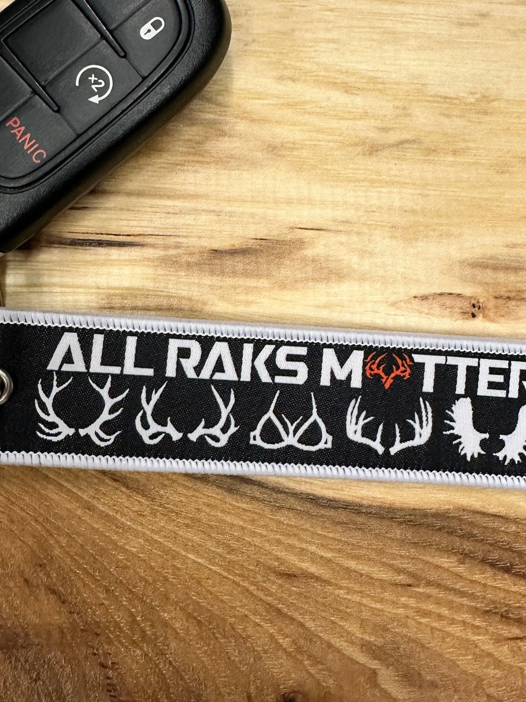 All Raks Matter ™ Key Ring Luggage Pull