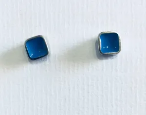 Blue Square Block Studs 2 (LG41)