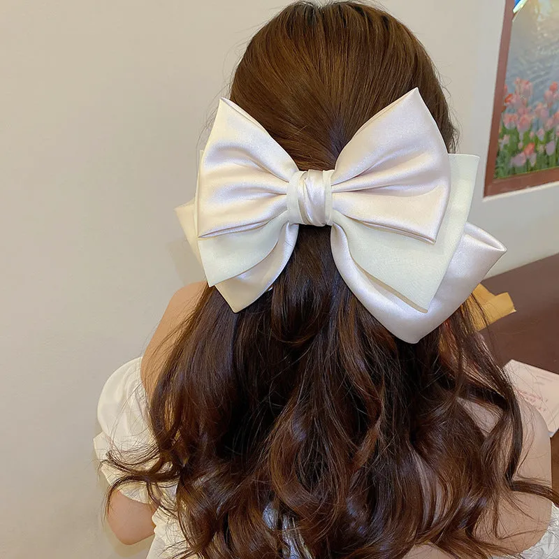 Coquette Large Bow Hair Clip