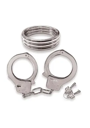 Dominant Submissive Collection Cock Ring and Handcuffs