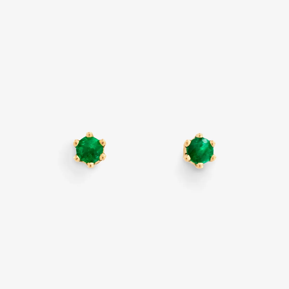 E1901E | Baby Emerald Studs