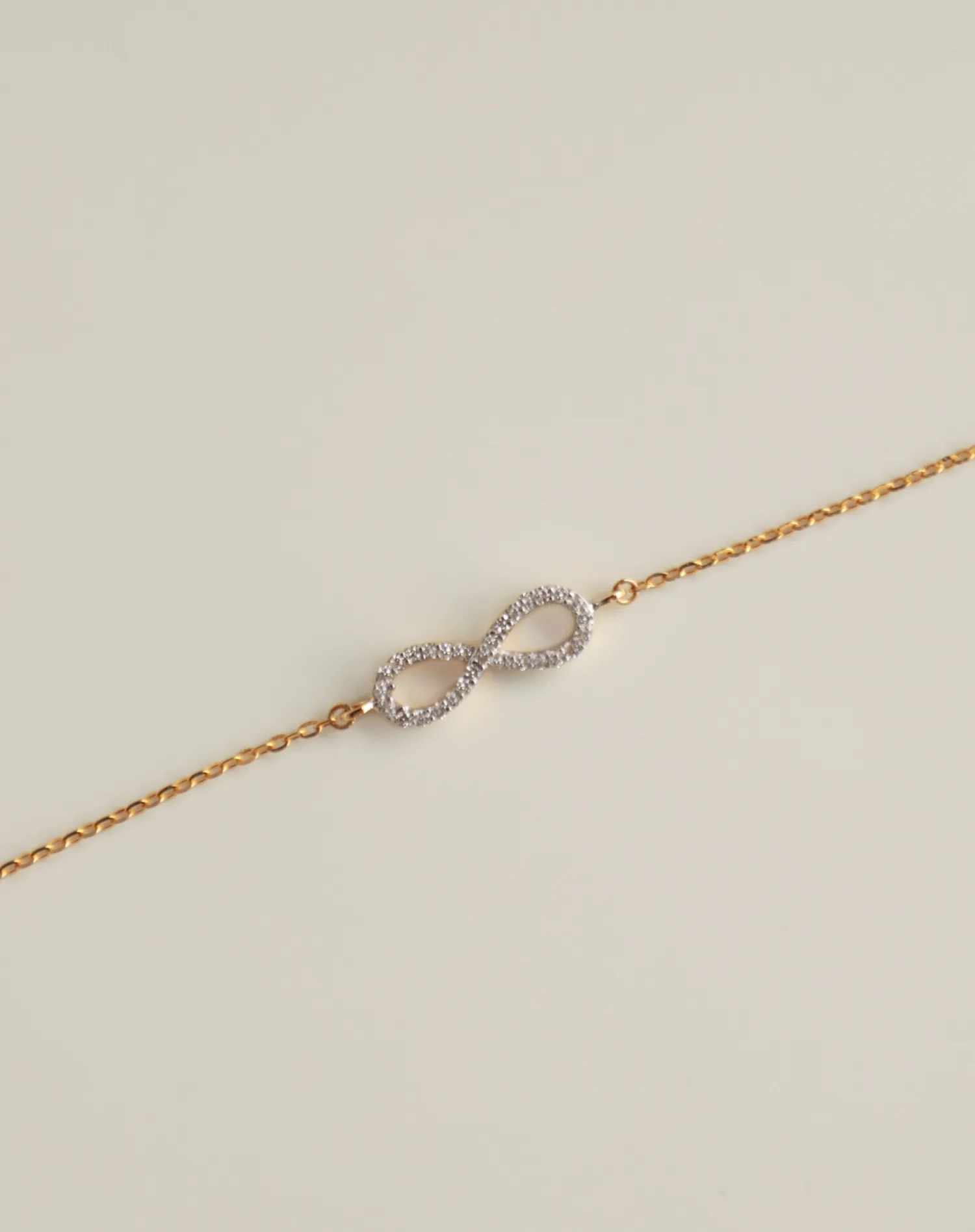 Infinity Diamond Bracelet