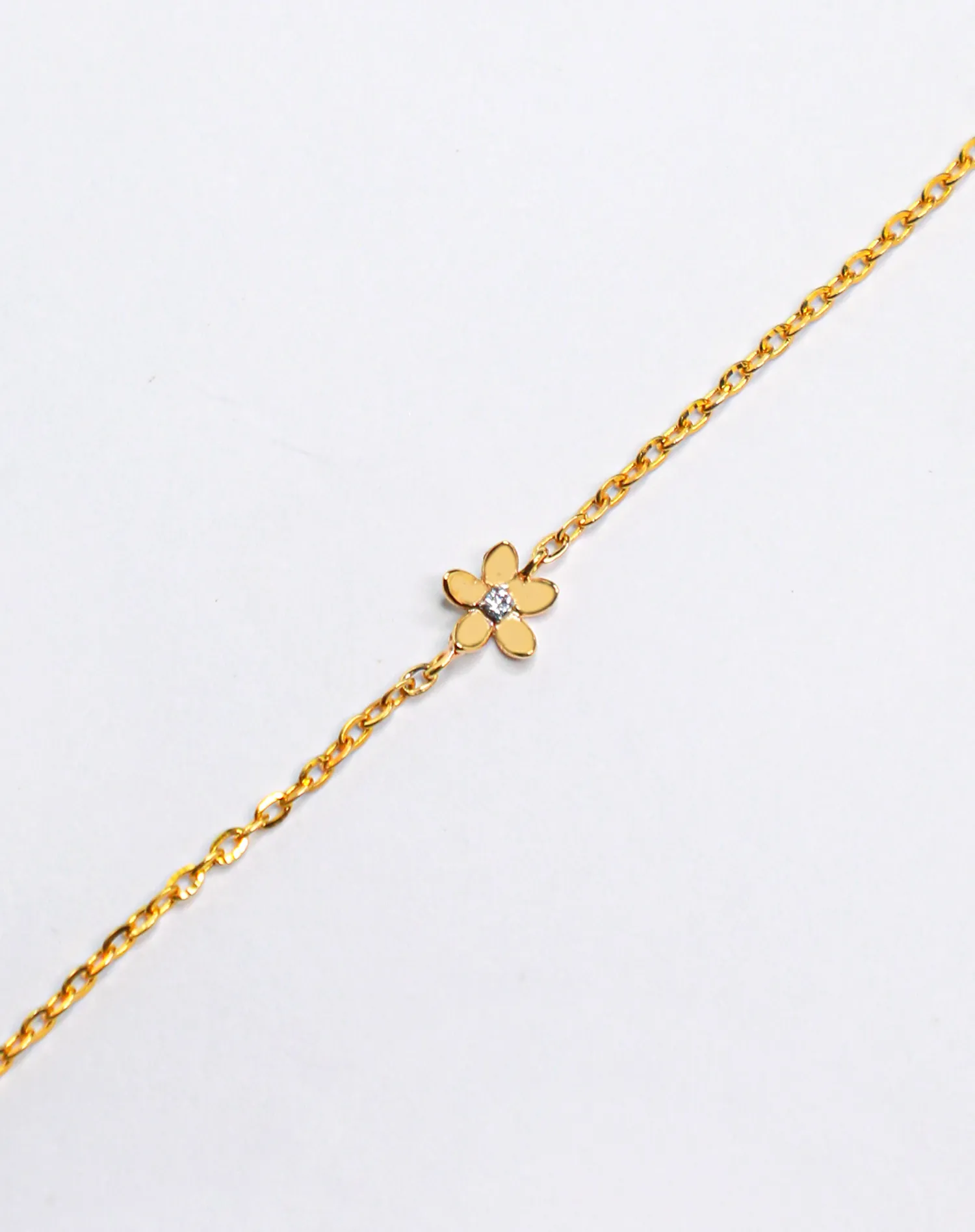 Kids Little Flower Diamond Bracelet