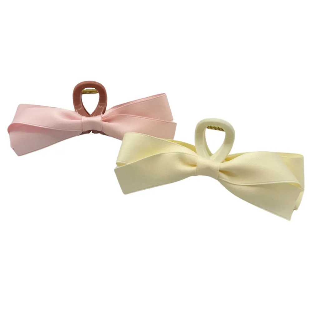 Large Bow Clip - Pink