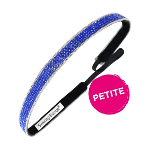 Petite | Bling | Bejeweled | Blue | 5/8 Inch