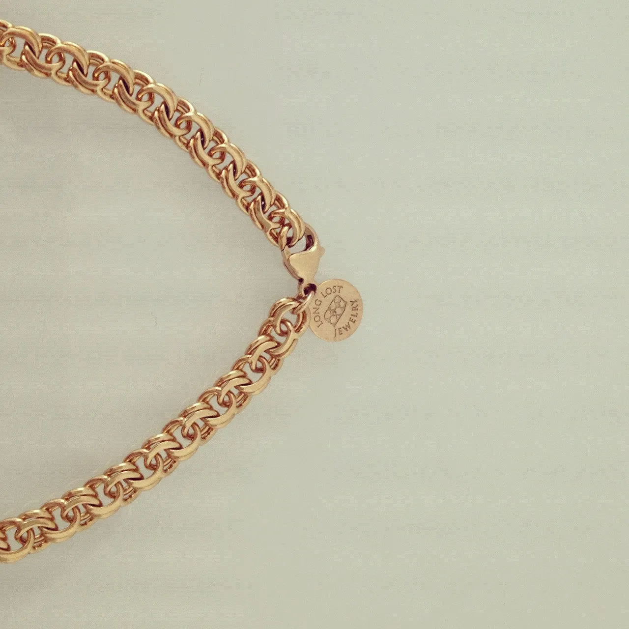 Woven Links Necklace