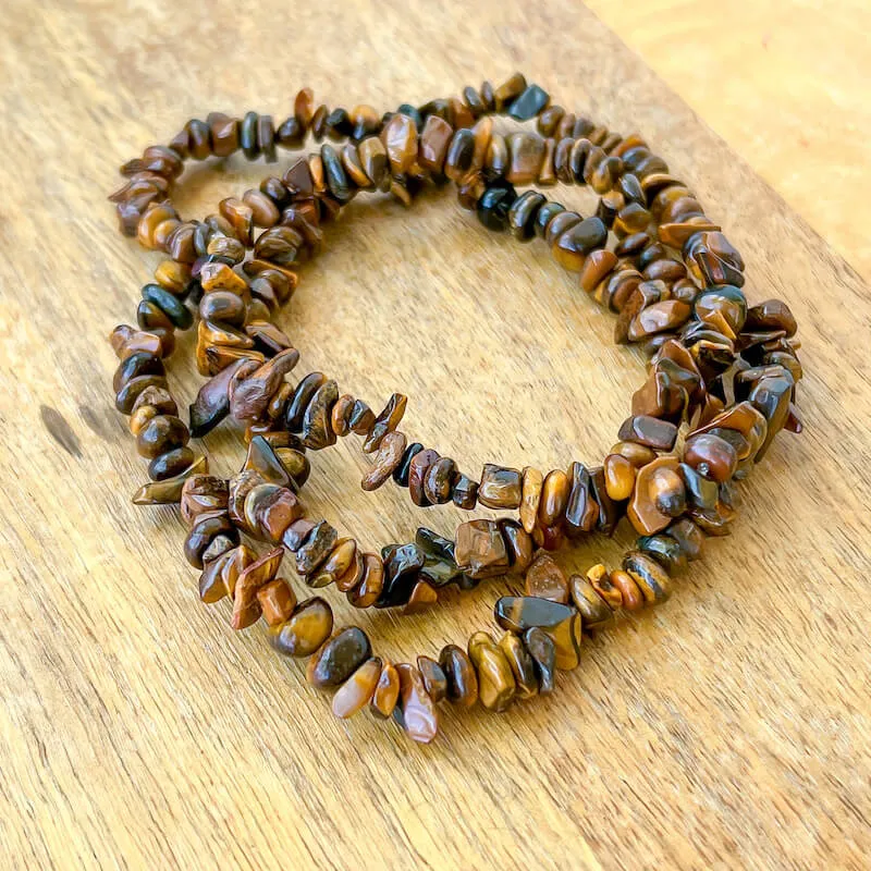 Yellow Tiger Eye Pendant Necklace